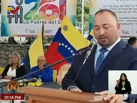 Bolívar | Upata, municipio Piar, celebró sus 261 años, con un acto solemne en la plaza Bolívar