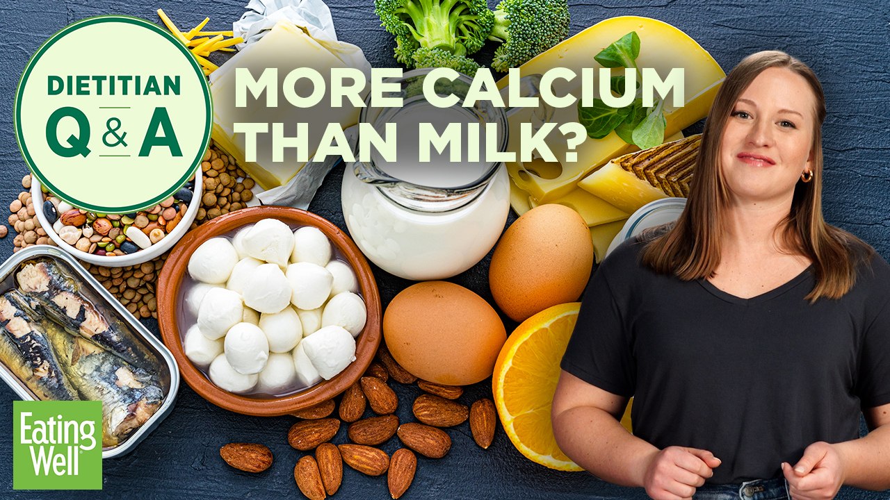 10 Foods that Have More Calcium Than a Glass of Milk