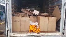 Choque apreende caminhão carregado com 670 quilos de maconha em Cascavel