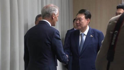 尹, 나토서 연쇄 양자 회담..."우크라 전쟁 종식 노력·엑스포 지지 요청" / YTN