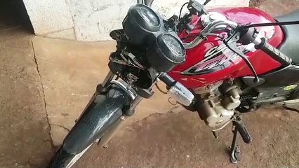 Jovem fica ferido ao sofrer queda de moto no Bairro Cascavel Velho