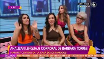 Esto dice el lenguaje corporal de Bárbara Torres, según Mayfer Centeno