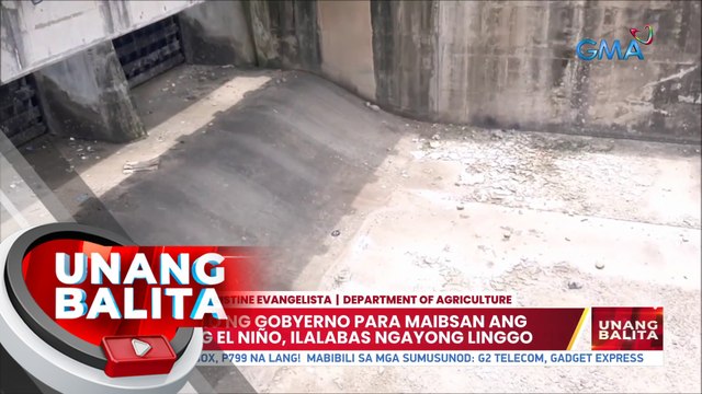 Mga plano ng gobyerno para maibsan ang epekto ng El Niño, ilalabas ngayong Linggo | UB