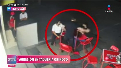 Captan agresión a empleado de la taquería Orinoco
