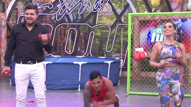 Paul Stanley se ejercitó en HOY para no olvidar los retos de 'La Casa de los Famosos México'