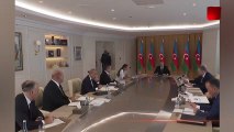 Aliyev: Ermenistan'ın, Karabağ'ın Azerbaycan toprağı olduğunu kağıt üzerinde onaylamasını bekliyoruz