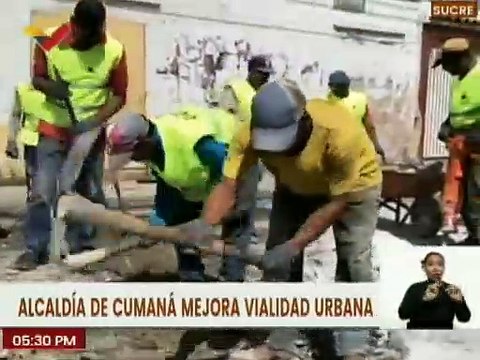 Sucre | Alcaldía de Cumaná inicia recuperación de la avenida Cancamure