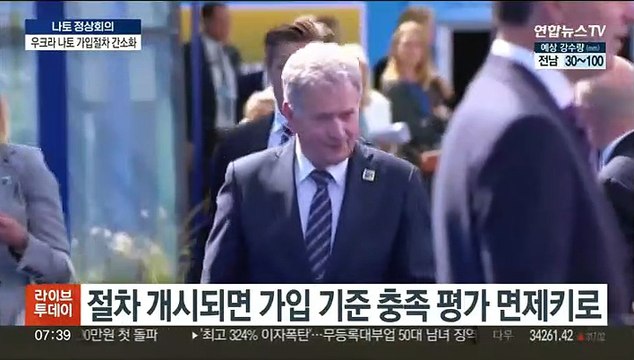 나토, 우크라 가입 절차 간소화…美 일정 제시는 어려워