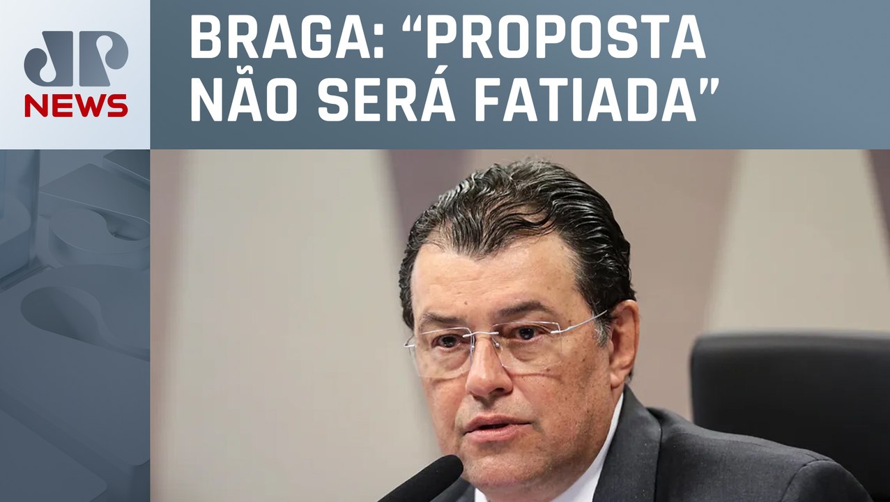 Eduardo Braga fala após ser confirmado como relator da reforma tributária no Senado