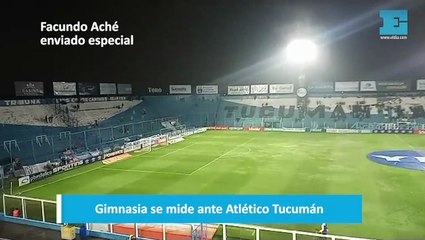 Gimnasia se mide ante Atlético de Tucumán