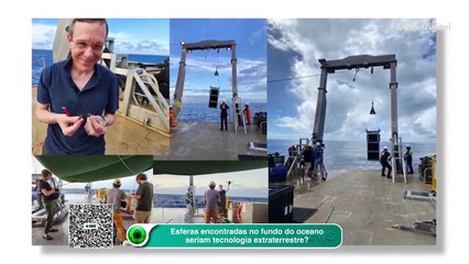 Esferas encontradas no fundo do oceano seriam tecnologia extraterrestre