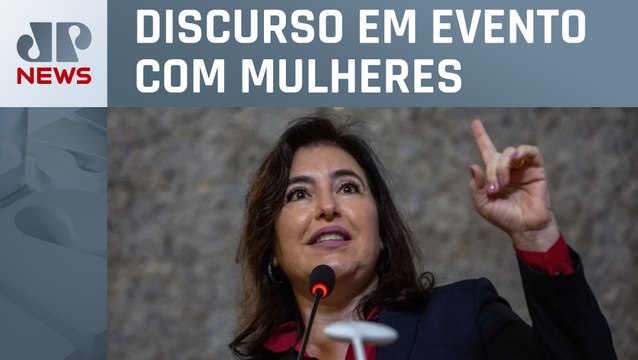 Simone Tebet critica PEC: “Ergam a voz contra a anistia dos partidos”