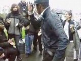 Hip hop à la manif de torcy