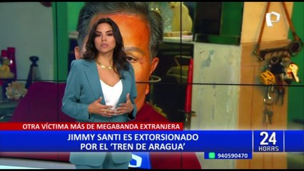 "Tren de Aragua" estaría detrás de extorsión a Jimmy Santi