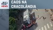 Usuários de drogas atacam pessoas e veículos em São Paulo
