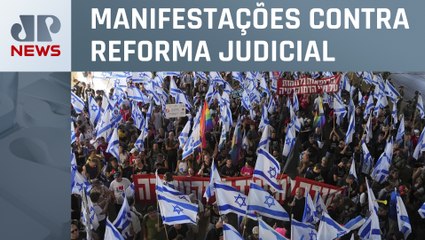 Mais de 40 pessoas são presas em protestos em Israel
