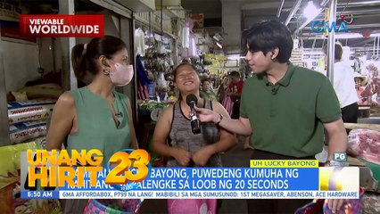 UH Lucky Bayong, naghatid ng sorpresa sa Manila City! | Unang Hirit