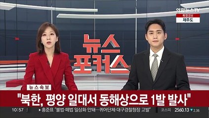 [속보] 합참 "북한 오전 10시 장거리탄도미사일 발사"