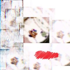 華やかでゆったりなイラスト風加工写真　Gorgeous and relaxed illustration style processed photos