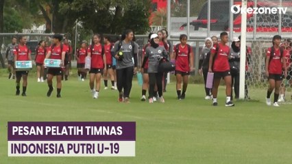 Download Video: Jelang Lawan Thailand di  Semifinal Piala AFF Putri U-19 2023, Rudy Eka: Jadi Ujian Sesungguhnya