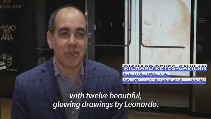 US capital hosts 12 Leonardo da Vinci sketches for the first time