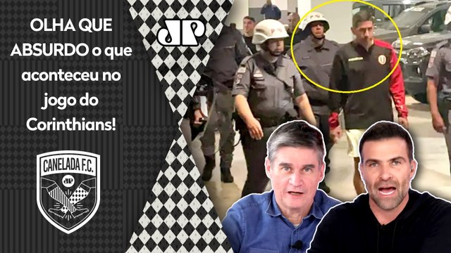 É MAIS UMA VERGONHA! OLHA o que esse IDIOTA, ANIMAL FEZ! Isso é... ABSURDO no jogo do Corinthians!