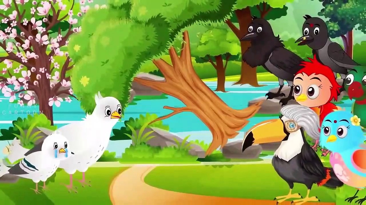 Kawwa Chidyan Love Story - Kawa chidyan khanai - Mobile love - hindi khani - moral stories - cartoon video - cartoon - funny