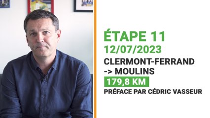 TDF 2023 : Cédric Vasseur préface la 11e étape