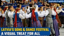 Latvia wraps up 2023 edition of 'Song and Dance' festival | Oneindia News