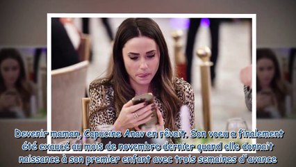 J'ai fait un baby blues   Capucine Anav se livre sur sa dépression post partum