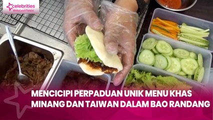 Mencicipi Perpaduan Unik Menu Khas Minang dan Taiwan dalam Bao Randang