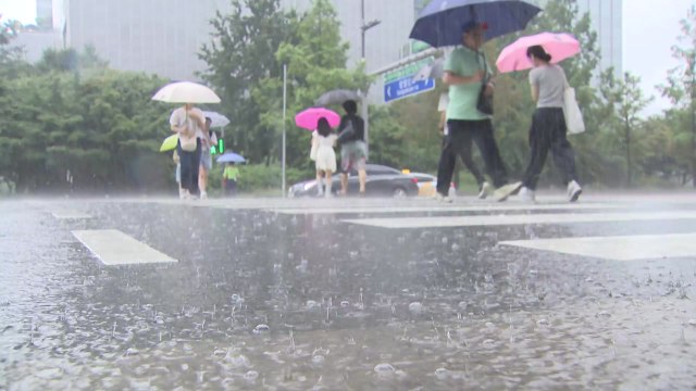 [날씨] 내륙 무더위 속 소나기...내일 다시 전국 강한 장맛비 / YTN