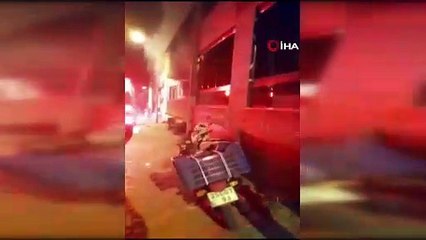 Selçuk'ta bir evde patlama: Panikleyen adam balkondan atladı