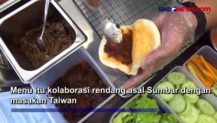 Sensasi Bao Randang, Kolaborasi Unik Menu Khas Minang dan Taiwan