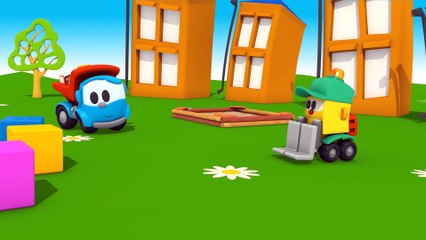 Camion Leo Junior e il Monster Truck