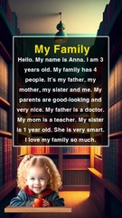 English Vocabulary: My Family