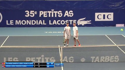 Wimbledon 2023 - Quand Alcaraz et Rune jouaient en double aux Petits As !