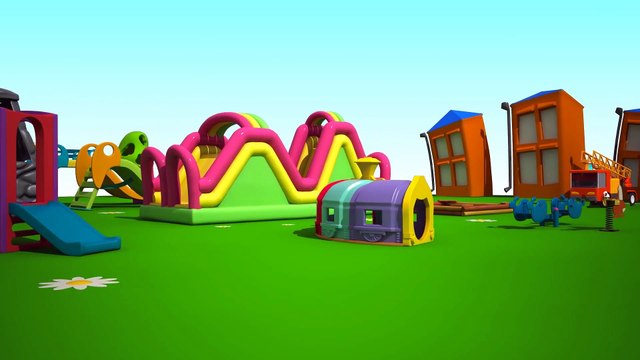 Leo il Camion Curioso e un aereo - Cartoni animati per bambini