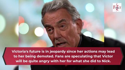 Victoria Had It Coming! Victor Fired and Banished Her From Newman Young and the