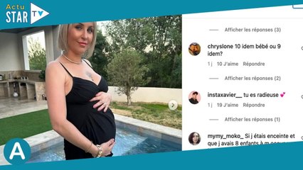 Amandine Pellissard enceinte et amincie ? Elle révèle combien de kilos elle a pris pour sa neuvième