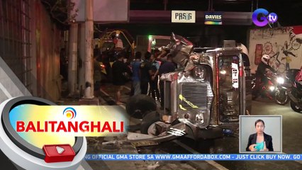 Jeep, tumagilid matapos mawalan ng preno; mga pasahero at driver, sugatan | BT