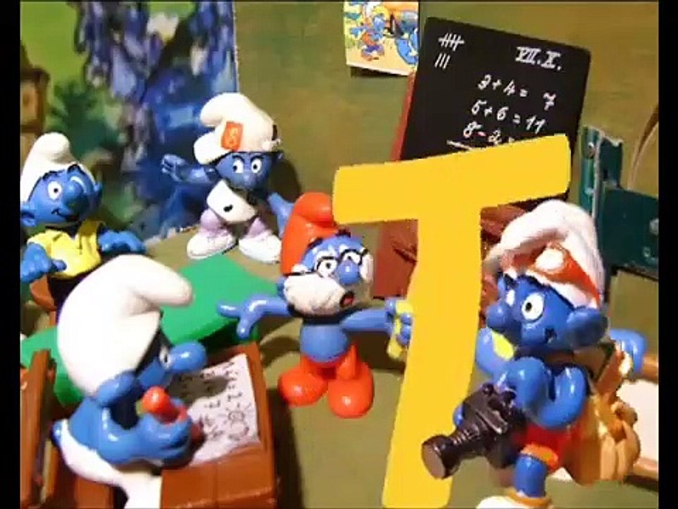 I Puffi - La Scuola Puffi - intervallo Cristina D'Avena