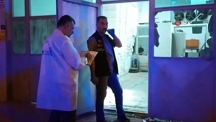 Pompalı tüfekle iş yerini kurşuna tuttular