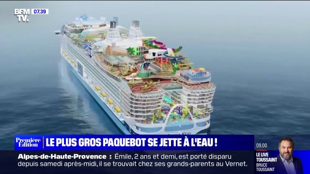 Le plus gros paquebot du monde se prépare à accueillir ses passagers