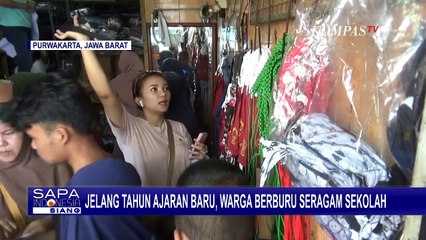 Toko Atribut Sekolah di Sejumlah Daerah Mulai Diserbu Ibu-Ibu, Beli Seragam untuk Anak