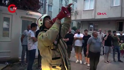 Avcılar'da mahallelinin yangın isyanı 'İçeride uyuşturucu kullananlar var'