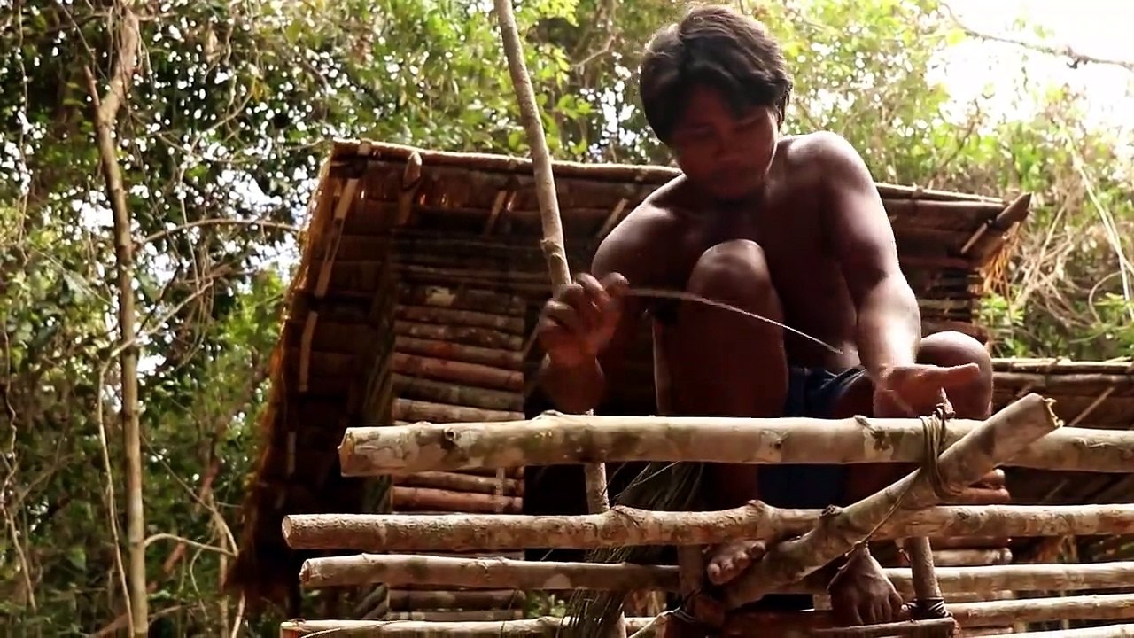 Building The Most Finest Villa House By Clever Bushman