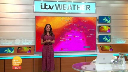Laura Tobin Weather for the UK (11/07/2023)