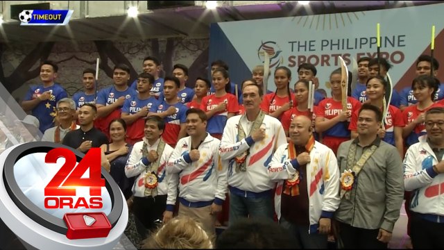 Mga atletang Pinoy mula sa iba't-ibang henerasyon, nagsama-sama sa 1st Philippine Sports Expo | 24 Oras