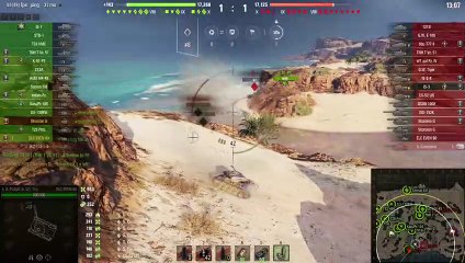 [ wot ] ELC EVEN 90 驚人操作！ | 8 kills 5k dmg | world of tanks |  @pewgun77 ​